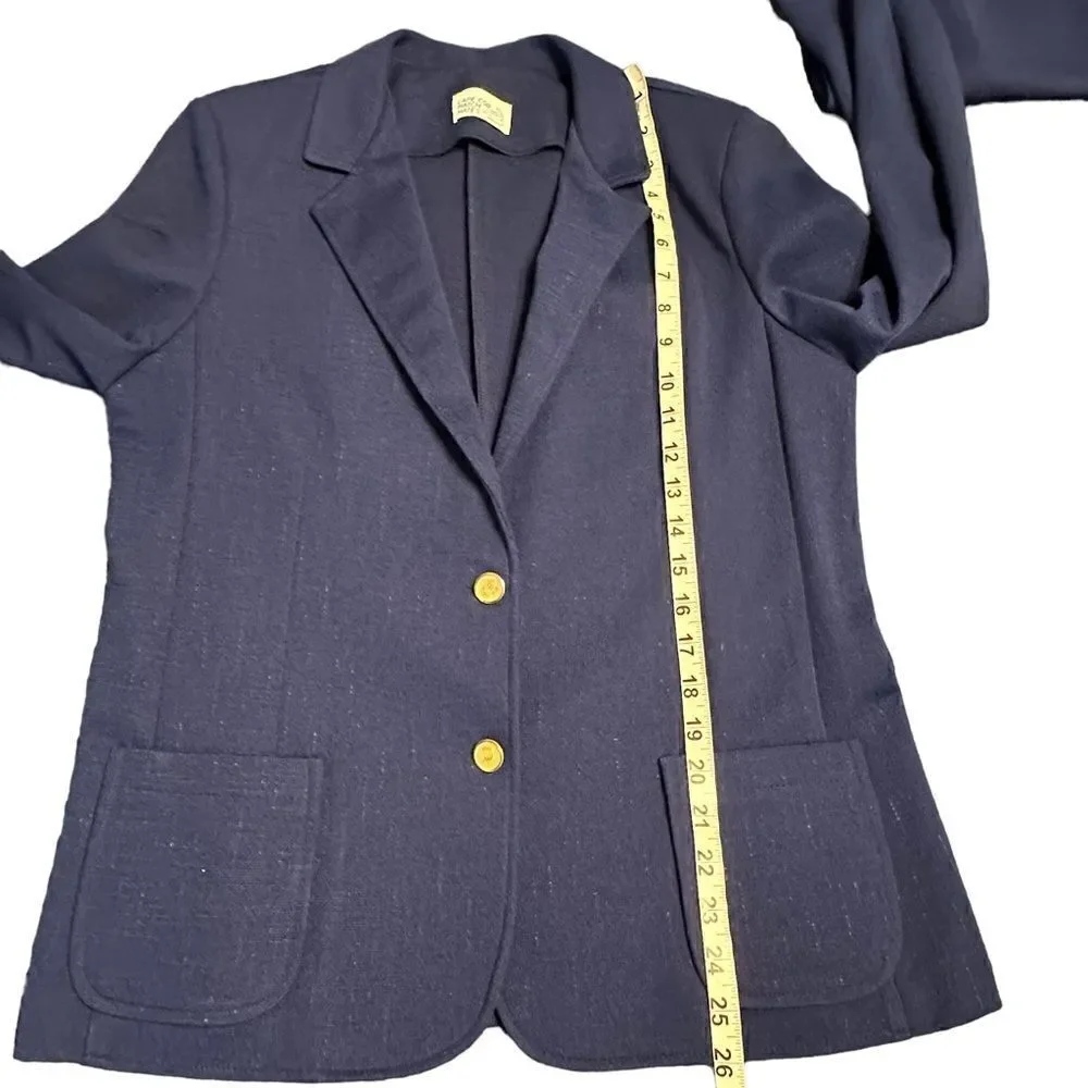 Vintage 80s Cape Cod Match Mates Blue Pants Suit - Picture 14 of 15